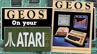 GEOS 2 0 was ported to 8 bit Atari 😎