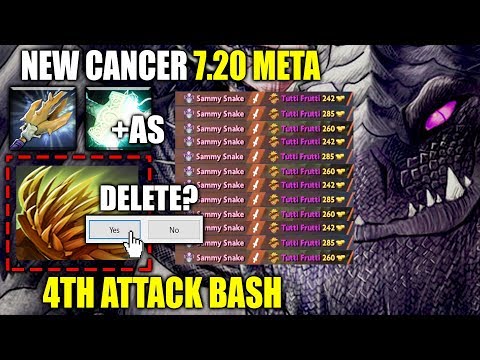 NEW EBOLA CARRY 7.20 META IMBA Bash Manipulated Slardar 1 Click Delete BB EPIC Fun Dota 2