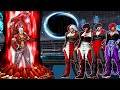Mugen KOF D Yashiro Rhythm Vs Dark Orochi Iori Team