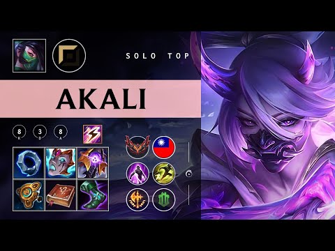 Akali Top vs Sion - TW Grandmaster Patch 26.01