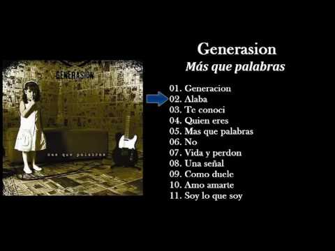 Generasion Mas que palabras Album Completo