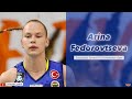 Arina Fedorovtseva │Vollyeball Star │ Eczacıbaşı vs Fenerbahçe Opet │Turkish Volleyball League 21/22