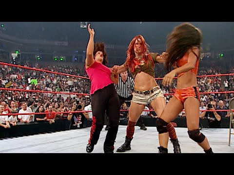 Lita makes her jaw-dropping return to save Trish Stratus: A&E WWE Rivals Trish Stratus vs. Lita