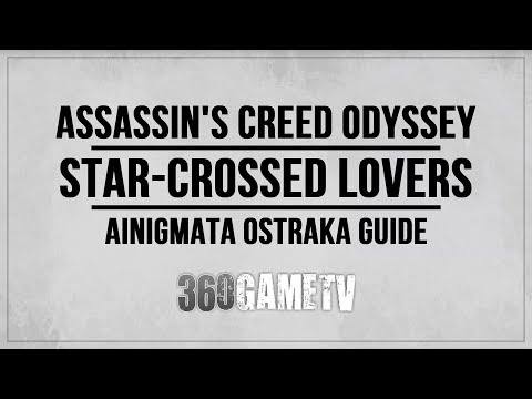 Assassin's Creed Odyssey Star-Crossed Lovers Ainigmata Ostraka Location/Solution (Petrified Islands)