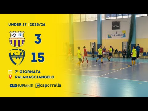 U17 | Vigor Lanciano - Accademia Soccer 3-15 (Gol & Highlights) | 6ª Giornata 2025/2026