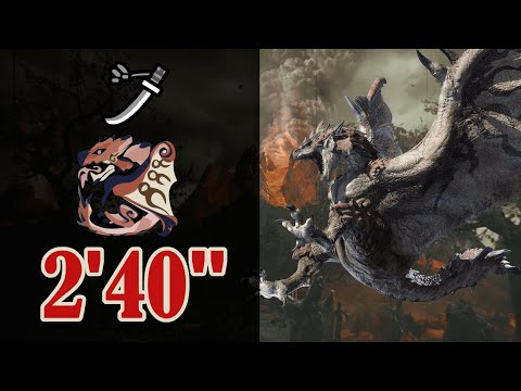 [MHRise] HR ★6 - Red Skies at Night - TA Rules/Long Sword 2'40" [Rathalos]