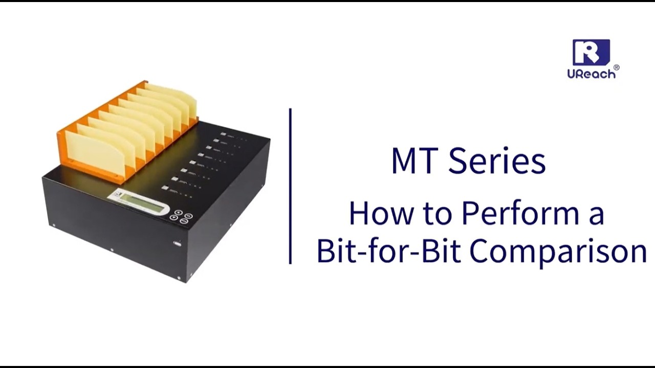 U-Reach SSD Duplicator MT-Series - How to perform Bit-by-Bit Comparison
