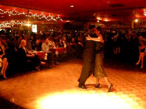 Cyrena Drusine  and  Ivan Inofre  are  dancing  to  the  tango  "  Remembranzas  "  by  Osvaldo Pugliese  in  2011