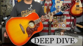 Video thumbnail for 2022 Epiphone Humingbird Studio DEEP DIVE by HolyRoller Guitars