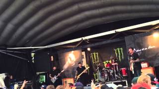 Being As An Ocean - Death&#39;s Great Black Wing Scrapes The Air - 07/17/15 - Toronto Warped Tour (LIVE)