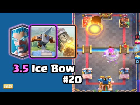 🔮3.5 ICE BOW #20 by TQ RUBEN(🏆7610) - CLASH ROYALE [Colosseum Royale]