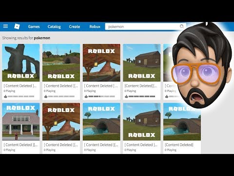 ALL ROBLOX POKEMON GAMES GOT DELETED!!