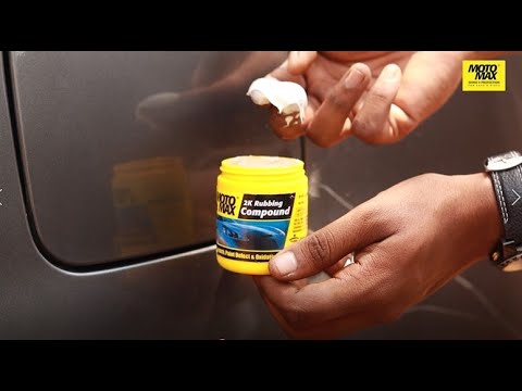 How To Get Rid of Scratches Easily From Your Vehicle with Motomax 2K Rubbing Compound
