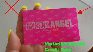 ✅  Victoria's Secret Pink Angel Credit Card Review 🔴