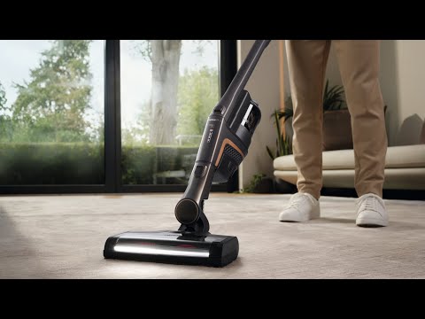 Dulkių siurblys šluota MIELE Triflex HX2 Cat /Dog Obsidian Black 11806000 video