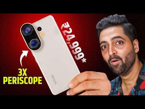 Vivo T4 Pro : Periscope Camera + 6500mAh BEAST @ ₹24,999🔥