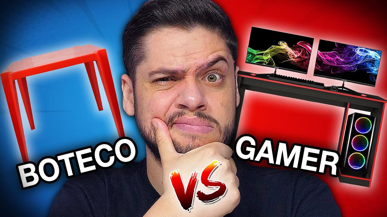 ESCRITÓRIO OU GAMER: QUAL A MELHOR MESA PARA PC? Como escolher a BARATA ou com REGULAGEM DE ALTURA?