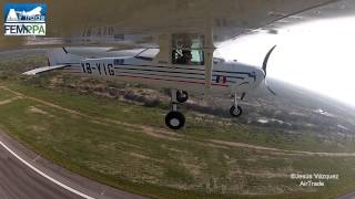 preview picture of video 'Cessna 150  XB-YIG  Touch and Go In MMSP Watch In HD'