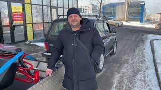 Отзыв клиента о мотосалоне X-MOTORS г. Красноярск! Купил снегоход IKUDZO HUNTER 