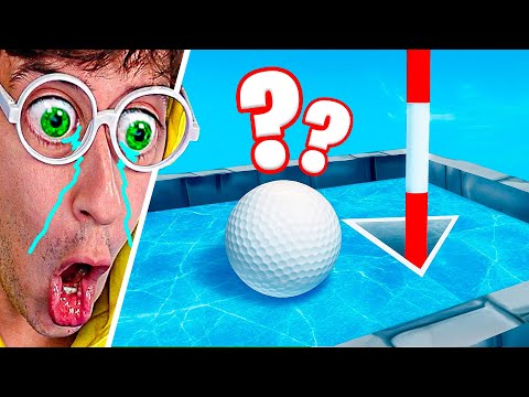 99.23654% IMPOSSIBLE ⛔! (TROLL vs BROTHER hole😂⛳) - GOLF IT