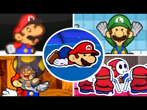 Evolution of Paper Mario Deaths & Game Over Screens (2000 - 2025)