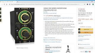 Video thumbnail for MIDAS 500 SERIES MICROPHONE PREAMPLIFIER 501 by TheDealScope