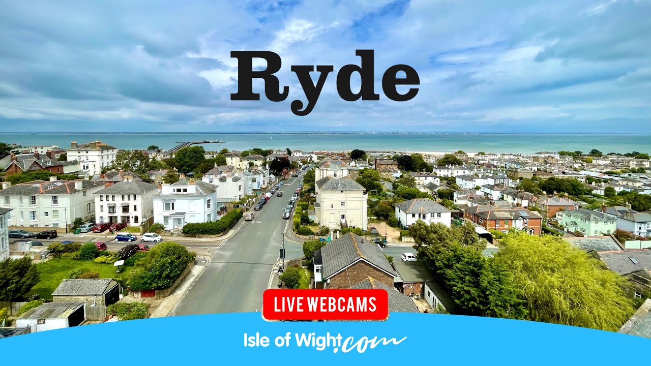 🔴 Ryde & Solent Webcam (Portsmouth & Southsea) - Isle of Wight UK Live Camera Streaming 24/7