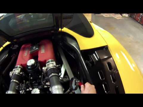 Ferrari 360 oil change