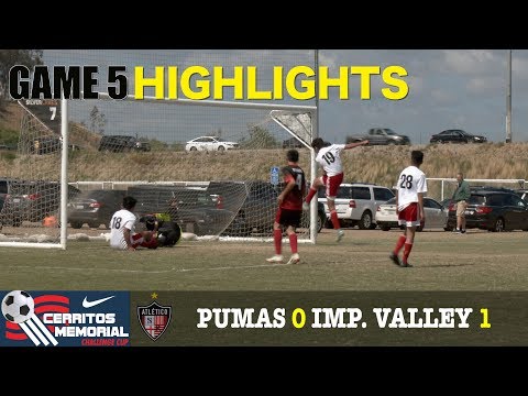 HIGHLIGHTS Cerritos Semi final ASR Pumas v Imperial Valley 2019-5-27