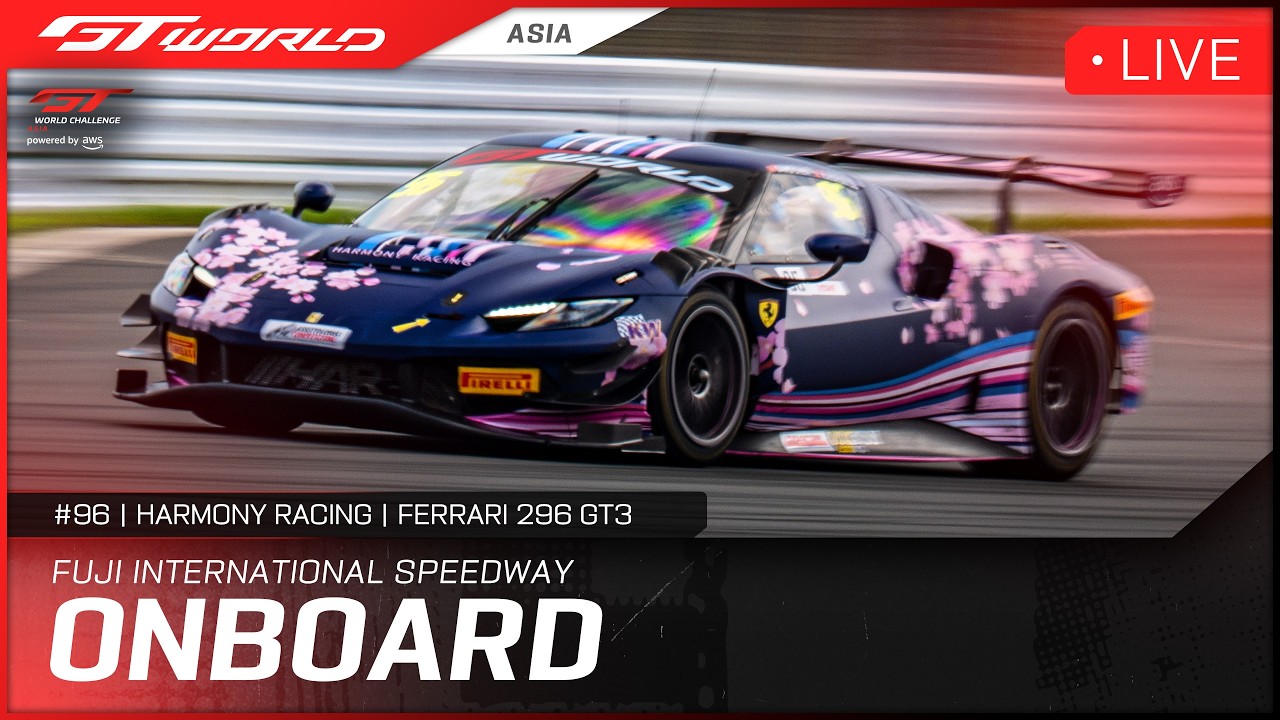 LIVE ONBOARD | Race 1 | Fuji | #96 Harmony Racing Ferrari | GT World Challenge Asia 2026