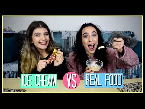 Ice Cream vs Real Food || fraoules22