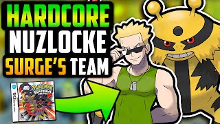 Can Lt. Surge's BEST TEAM Beat Pokémon Platinum!? (Hardcore Nuzlocke)