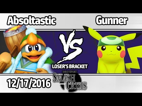 Absoltastic vs Gunner - Loser's Bracket - SSC2 - Super Smash Bros Wii U