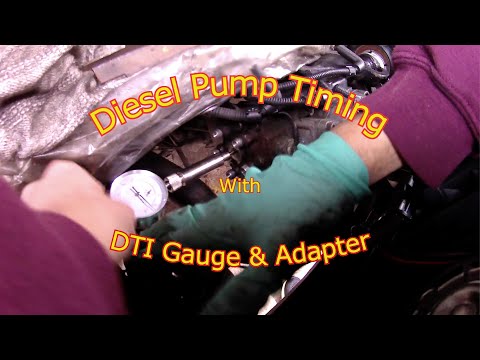Bosch Diesel pump timing//ACV Engine
