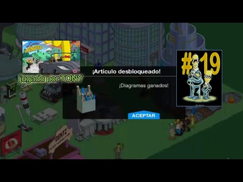Los Simpson Springfield "Agentes Secretos, Cap. 19 - 600 Diagramas" por Tony