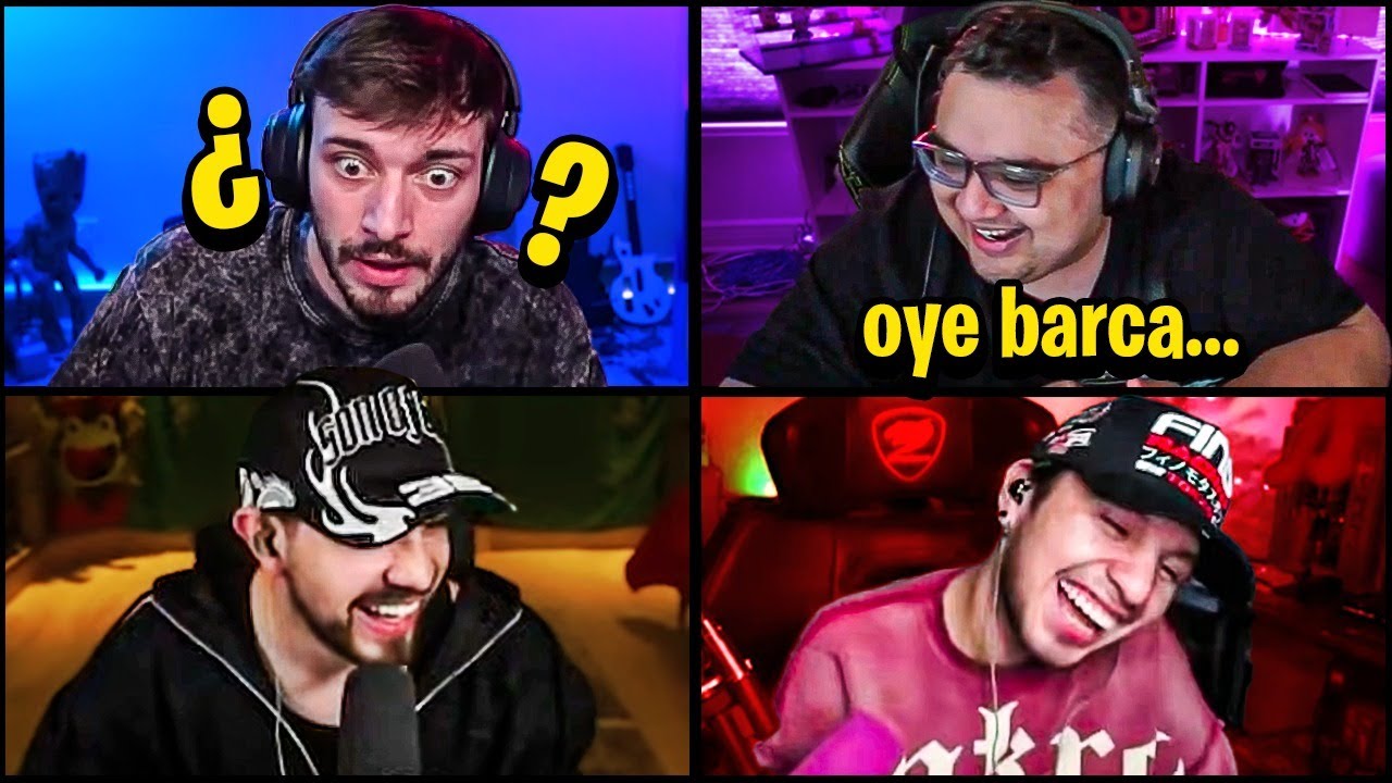 YO VÍ TUS PARTES EN TWITTER BARCA..