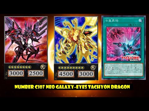 (YGOPRO)Number 107: Galaxy-Eyes Tachyon Dragon deck,Ascension of the Seven Emperors,Duelists Abyss