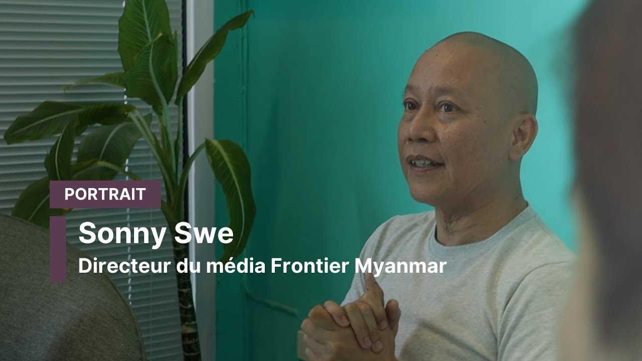 PORTRAIT : Sonny Swe, directeur de Frontier Myanmar, un média partenaire de la Fondation Hirondelle