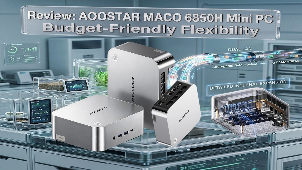 AOOSTAR MACO6850H Mini PC Review: What You GAIN (and Lose) at This Price #aoostar