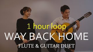 [Flute &amp; Guitar] Way back home 1 hour loop