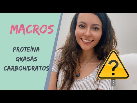 Macronutrientes ¿Qué son? ¿Para qué sirven?