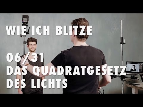Wie ich blitze 6/31 - Das Quadratgesetz des Lichts