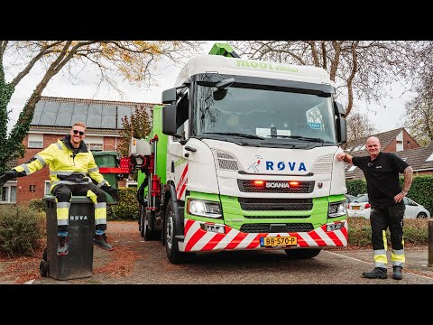 With ROVA through Amersfoort: this is how high-tech waste collection is! ♻️
