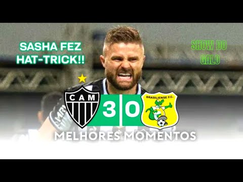 Atlético Mg 3 x 0 Brasiliense Melhores Momentos