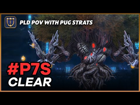 [FFXIV] P7S PLD POV First Clear! Brain dead Purgatory PUG Strats | Pandaemonium Abyssos Savage