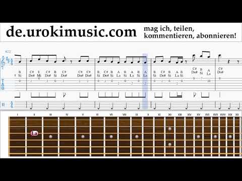 Gitarre Lernen Fall Out Boy - Church Tabulatur um-ih995