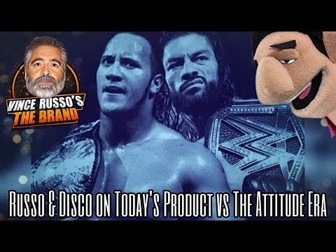 Vince Russo and Disco on Today's Product vs  The Attitude Era