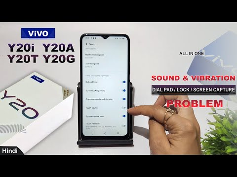 How to fix sound and vibration problem in vivo y20t, y20g, y20a,y20i | vivo y20 Screen locking sound