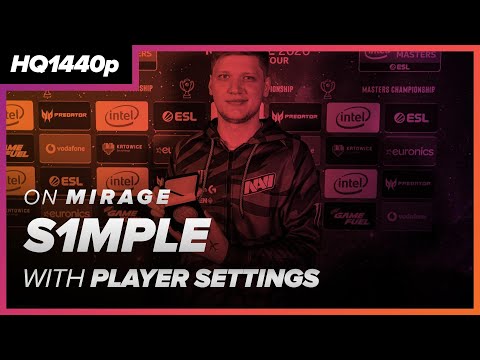 [CSGO DEMO] s1mple (Natus Vincere) vs NiP / 25 frags / Mirage // POV - Point of View