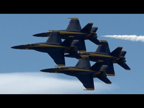 2021 Arctic Lightning Airshow - US Navy Blue Angels